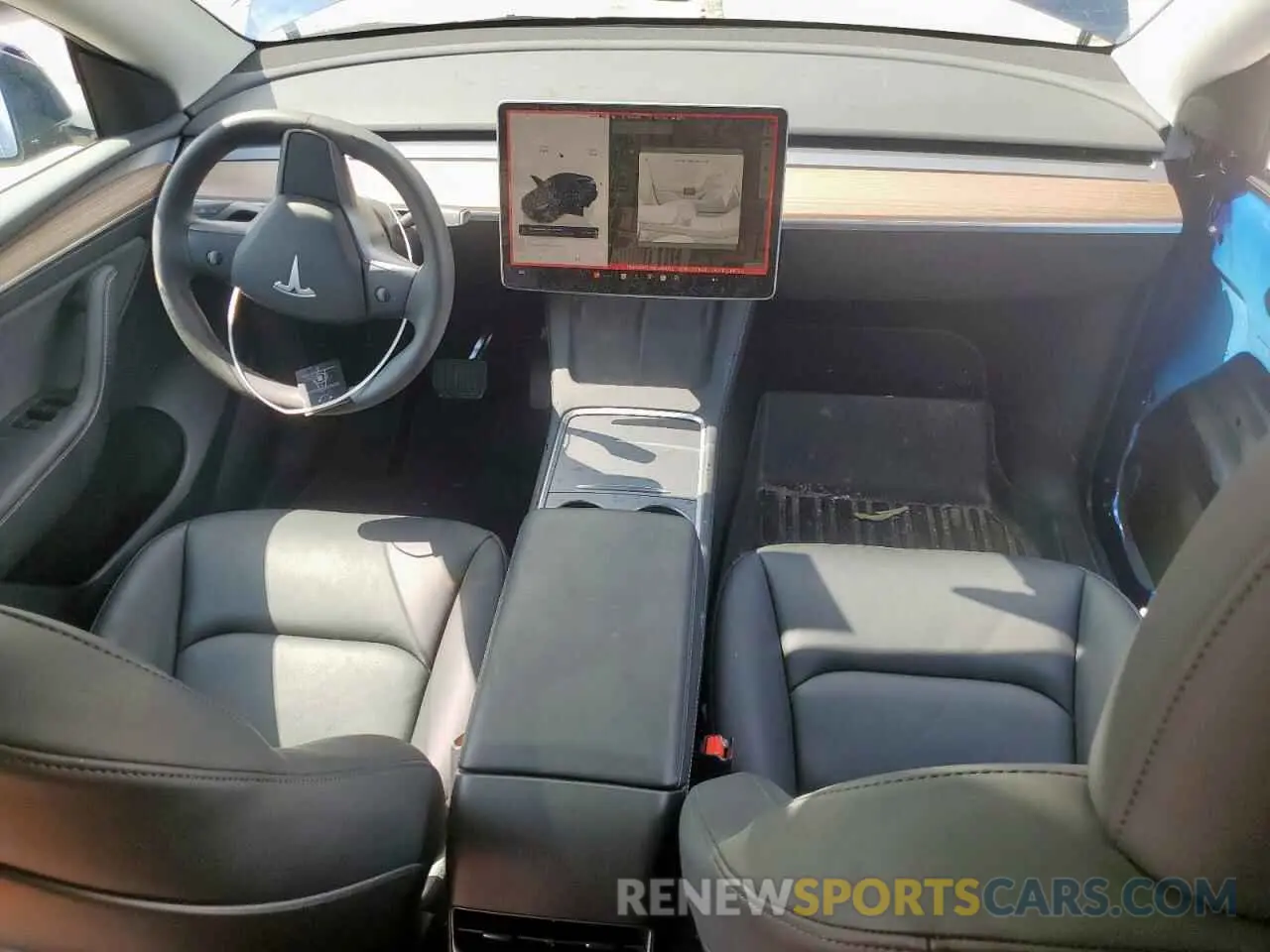 8 Photograph of a damaged car 7SAYGDED3SF250082 TESLA MODEL Y 2025