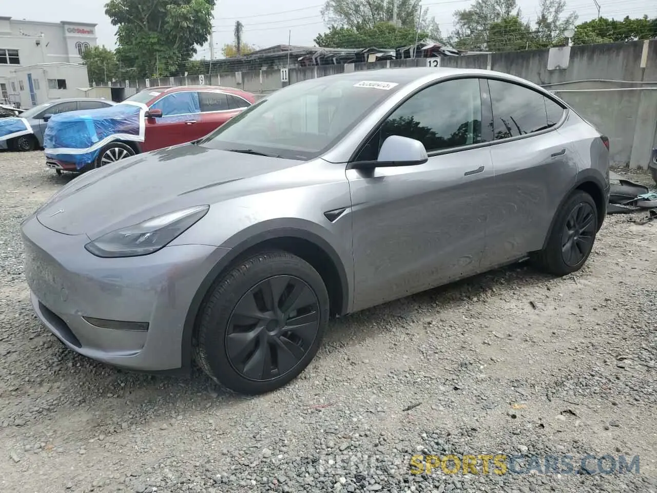 1 Photograph of a damaged car 7SAYGDED3SF281798 TESLA MODEL Y 2025
