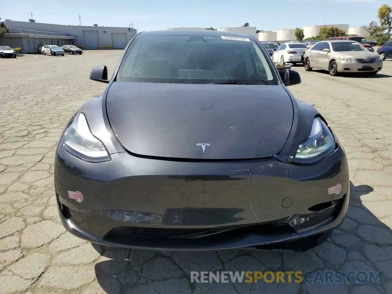 5 Фотография поврежденного автомобиля 7SAYGDED4SF240354 TESLA MODEL Y 2025