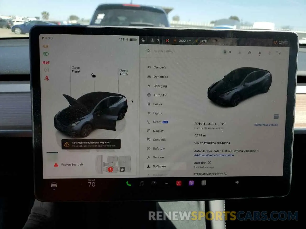 9 Фотография поврежденного автомобиля 7SAYGDED4SF240354 TESLA MODEL Y 2025