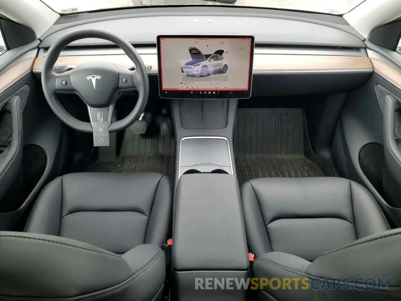 8 Photograph of a damaged car 7SAYGDED5SF241318 TESLA MODEL Y 2025
