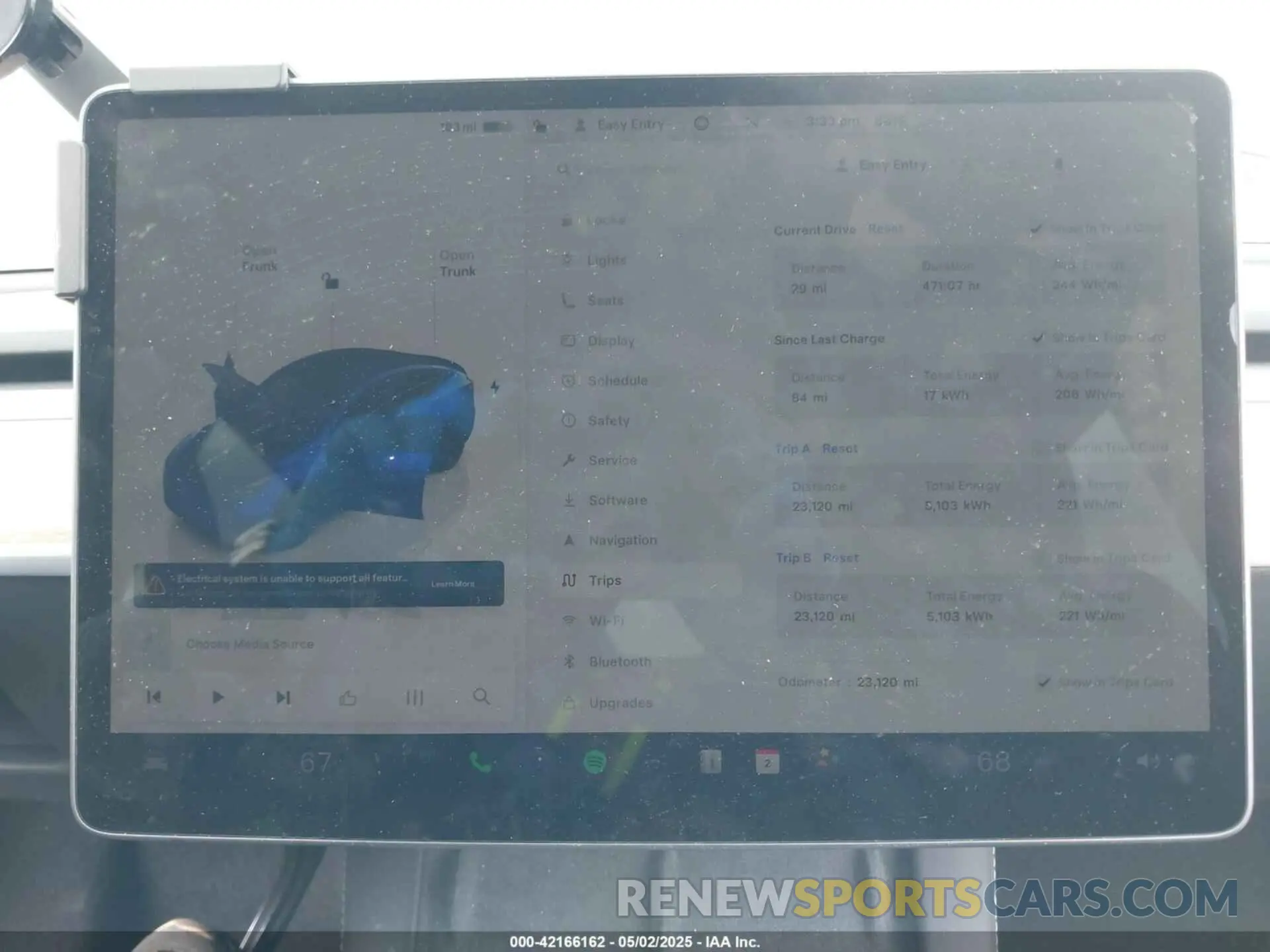 7 Photograph of a damaged car 7SAYGDED6SA340405 TESLA MODEL Y 2025