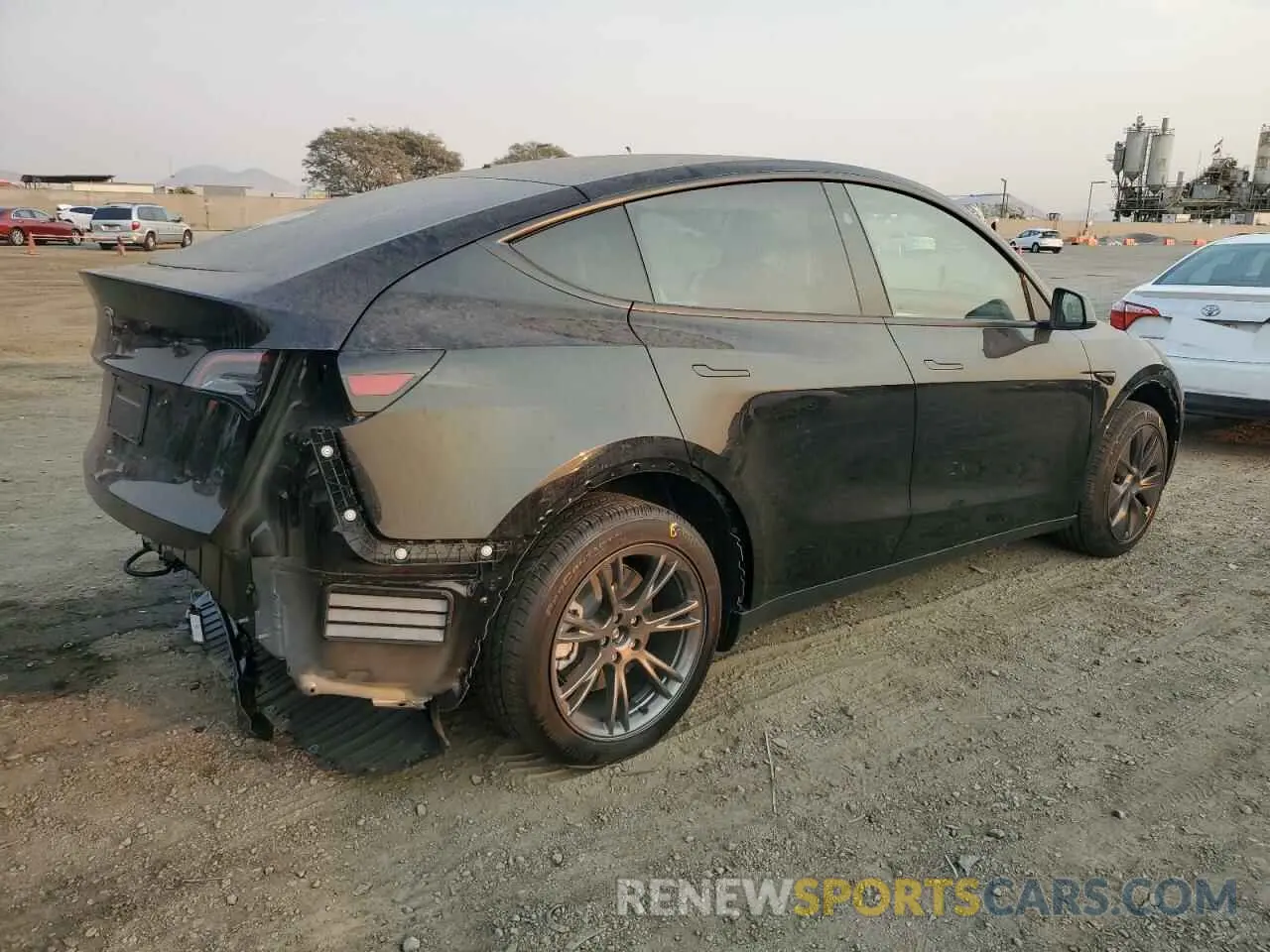 3 Фотография поврежденного автомобиля 7SAYGDED6SF228593 TESLA MODEL Y 2025