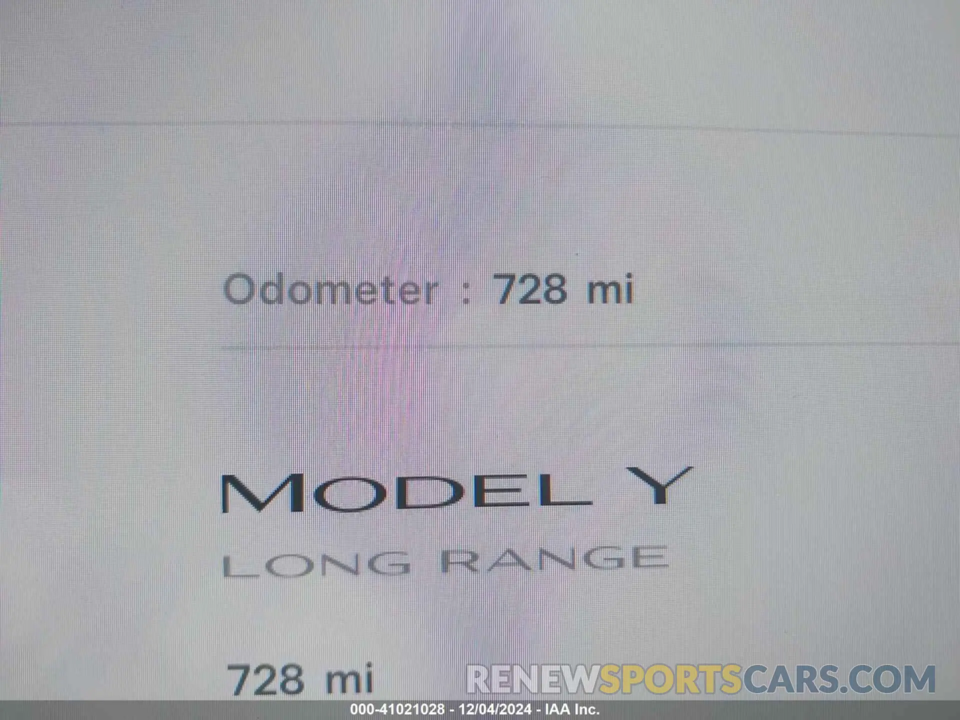 14 Фотография поврежденного автомобиля 7SAYGDED6SF242199 TESLA MODEL Y 2025