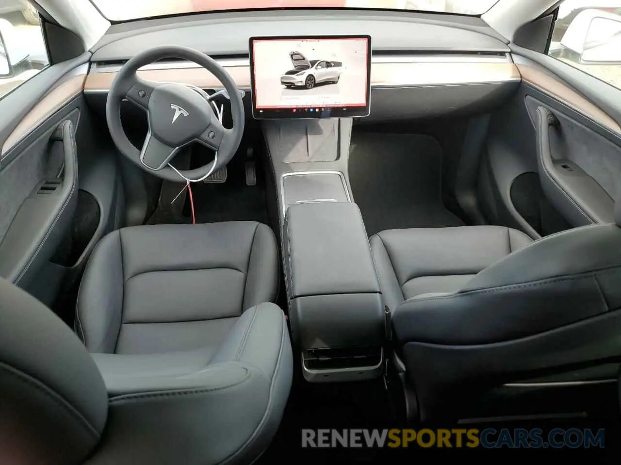8 Photograph of a damaged car 7SAYGDED6SF271931 TESLA MODEL Y 2025