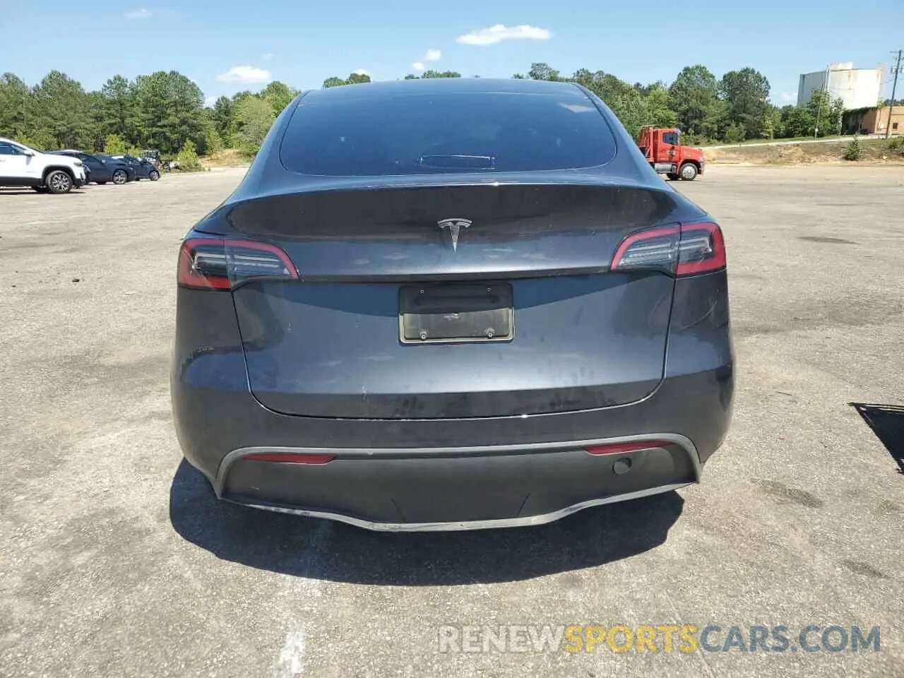 6 Фотография поврежденного автомобиля 7SAYGDED7SA348741 TESLA MODEL Y 2025