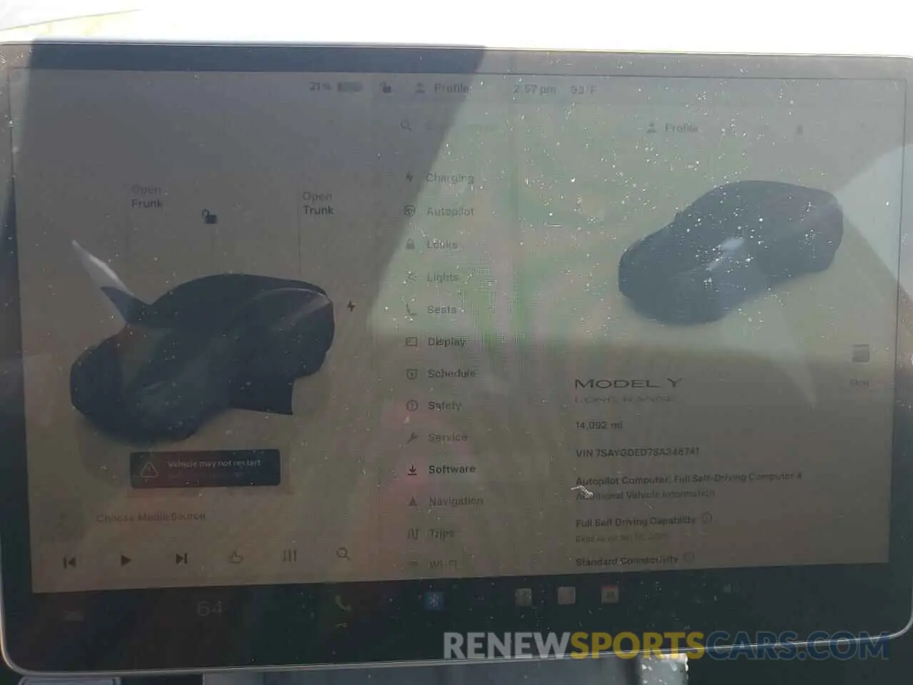 8 Фотография поврежденного автомобиля 7SAYGDED7SA348741 TESLA MODEL Y 2025