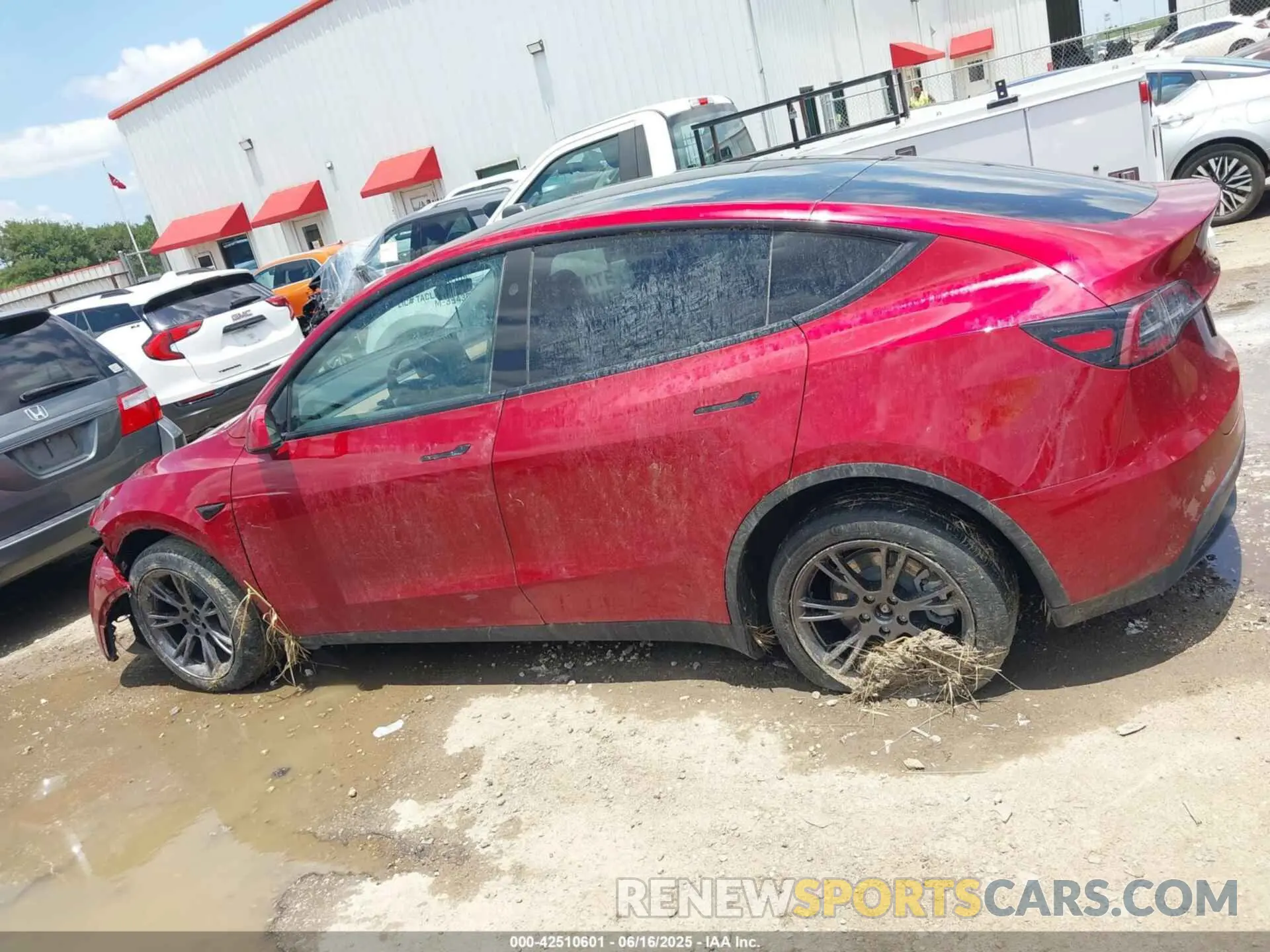 13 Photograph of a damaged car 7SAYGDED7SA360212 TESLA MODEL Y 2025