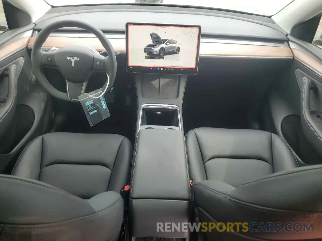 8 Фотография поврежденного автомобиля 7SAYGDED7SF227582 TESLA MODEL Y 2025