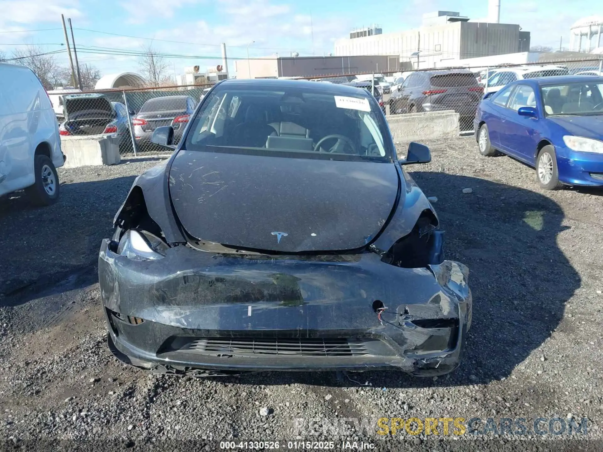 11 Photograph of a damaged car 7SAYGDED7SF229722 TESLA MODEL Y 2025