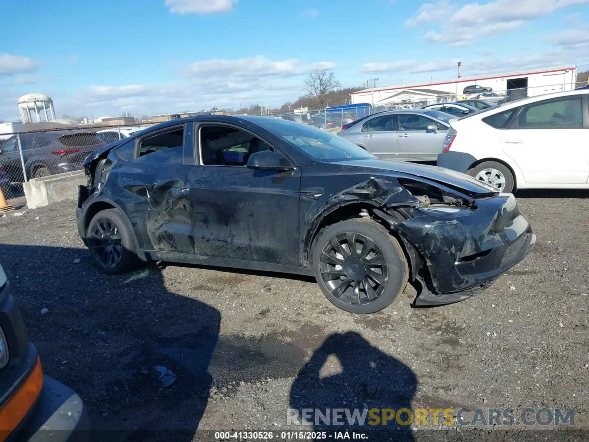 12 Photograph of a damaged car 7SAYGDED7SF229722 TESLA MODEL Y 2025