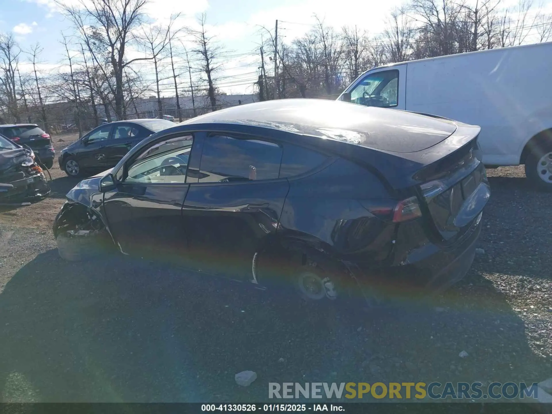 13 Photograph of a damaged car 7SAYGDED7SF229722 TESLA MODEL Y 2025