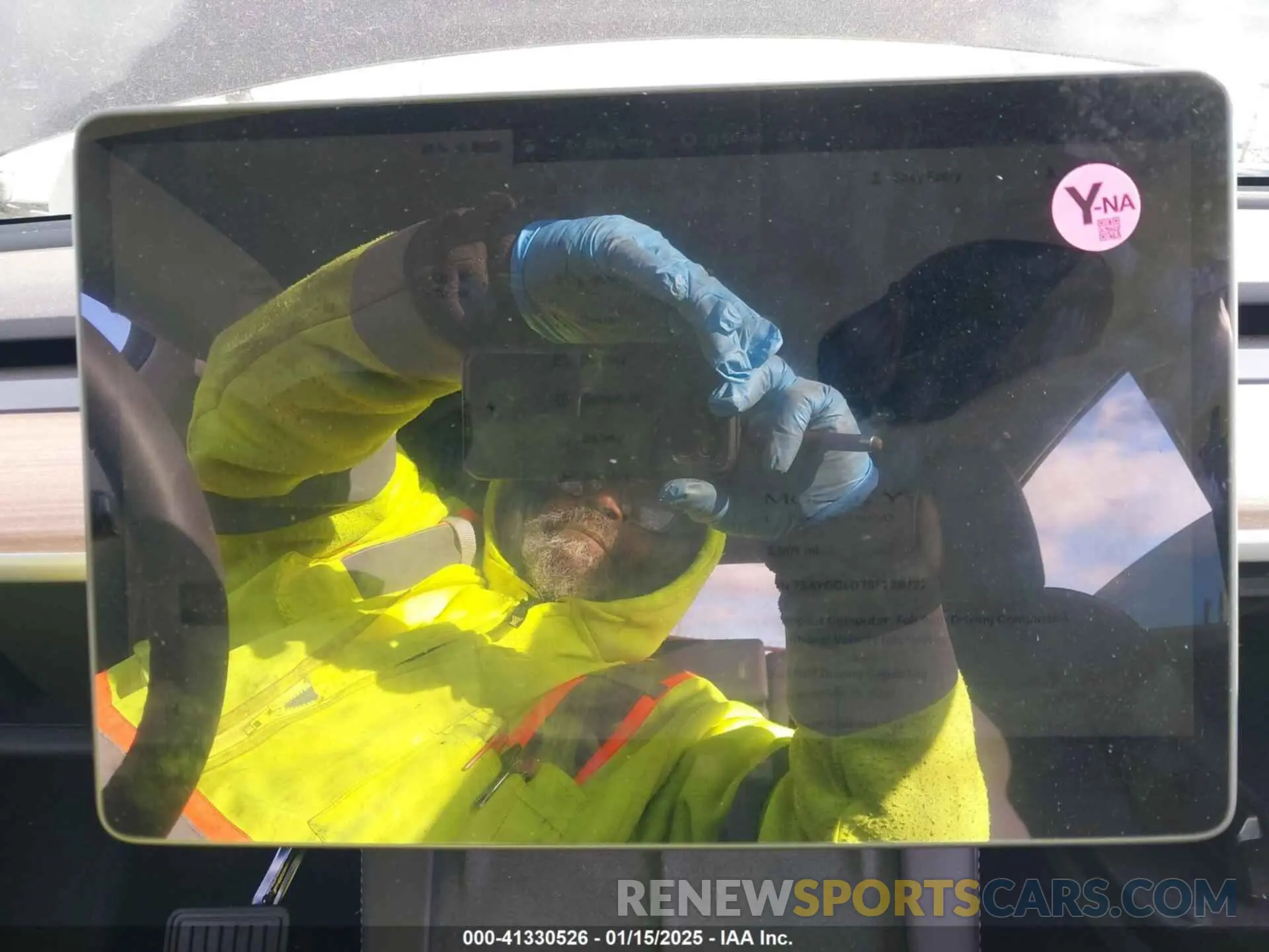 7 Photograph of a damaged car 7SAYGDED7SF229722 TESLA MODEL Y 2025