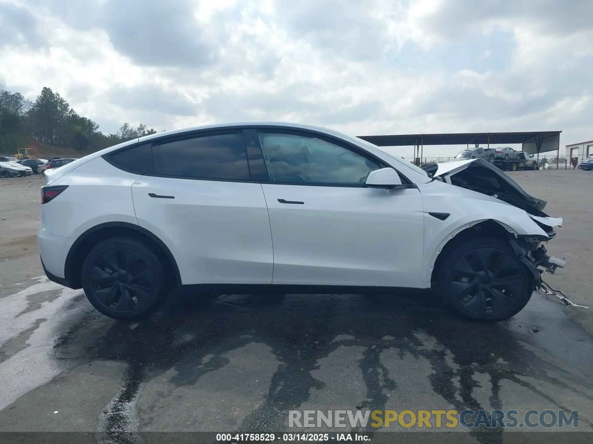 12 Фотография поврежденного автомобиля 7SAYGDED8SA365144 TESLA MODEL Y 2025