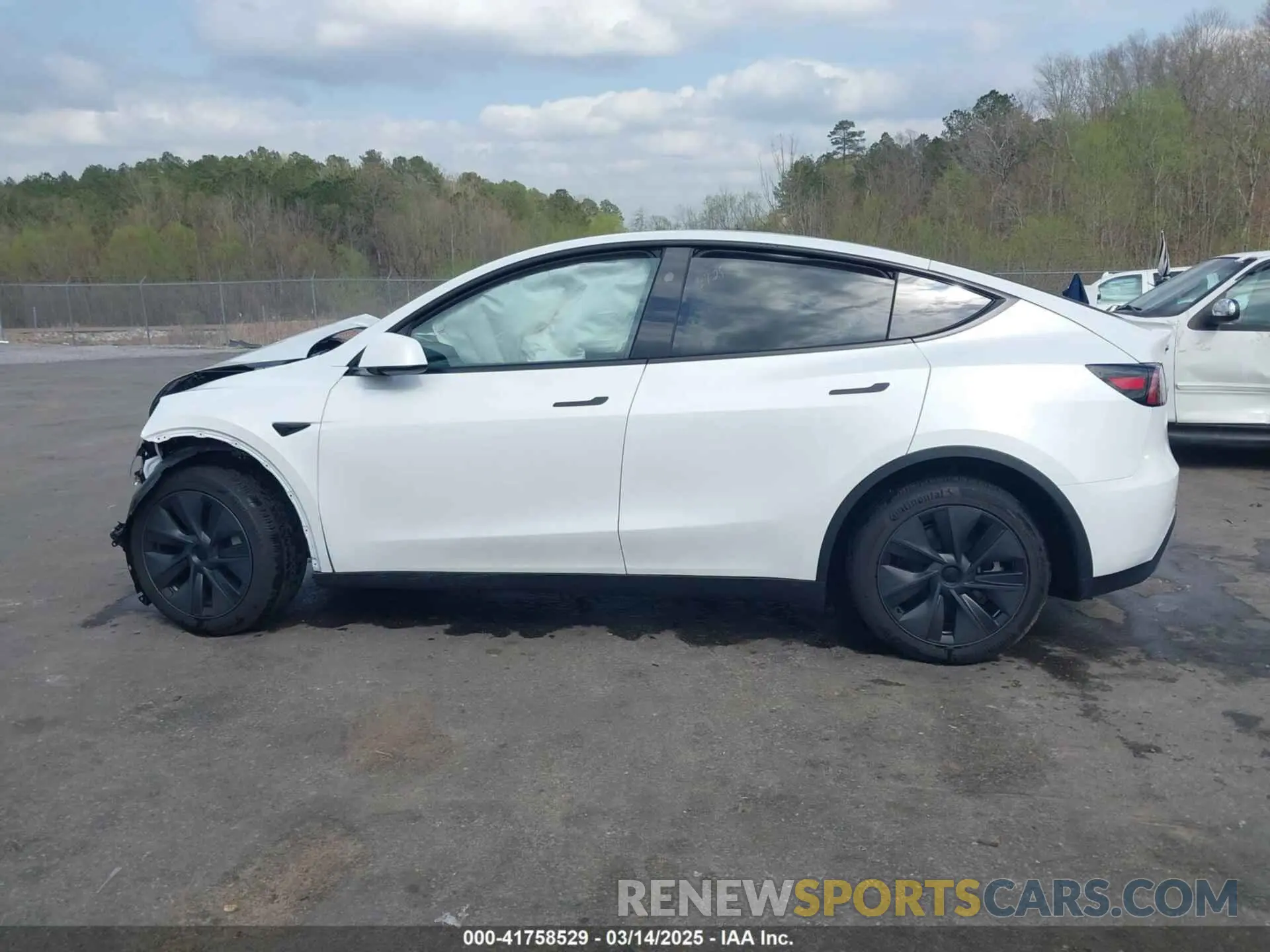 13 Фотография поврежденного автомобиля 7SAYGDED8SA365144 TESLA MODEL Y 2025