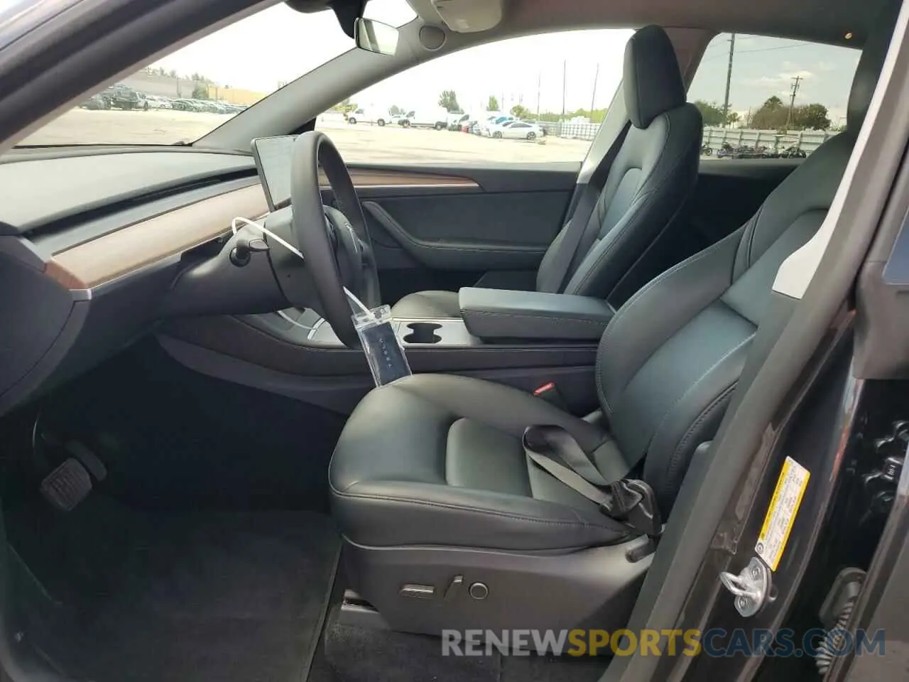 7 Фотография поврежденного автомобиля 7SAYGDED8SF241779 TESLA MODEL Y 2025