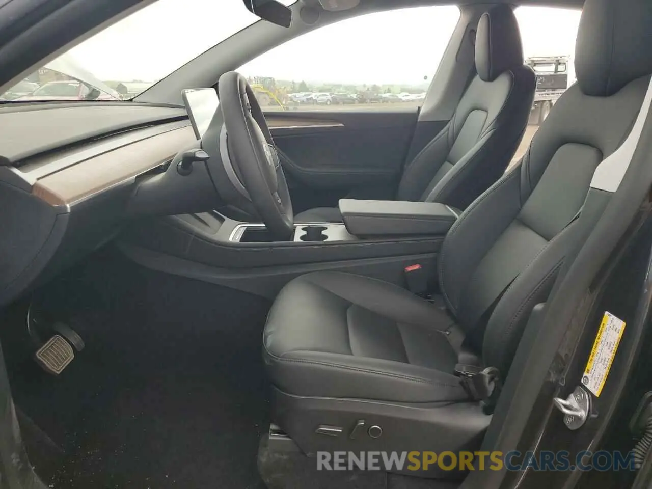 7 Фотография поврежденного автомобиля 7SAYGDED9SF256291 TESLA MODEL Y 2025