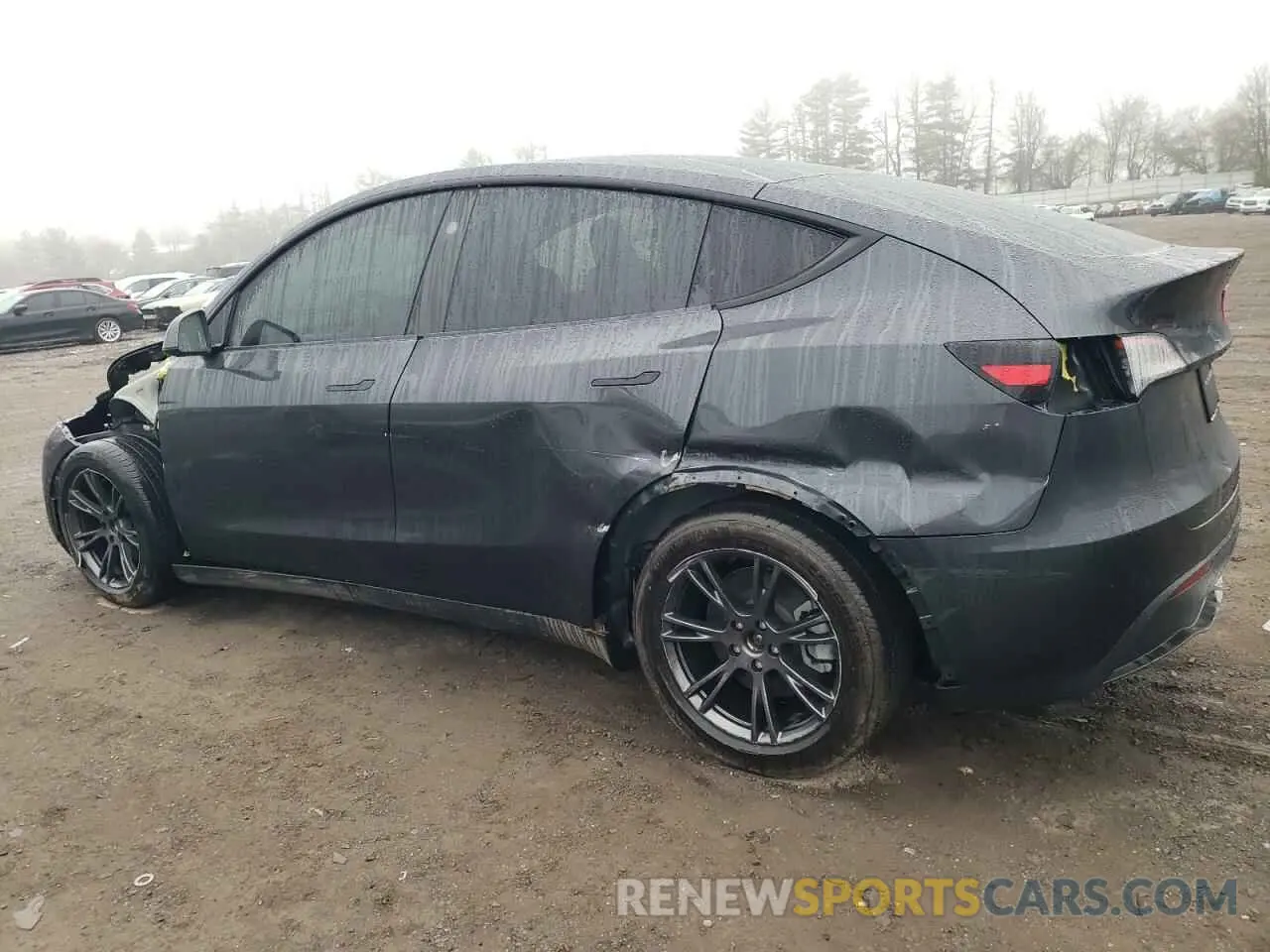 2 Фотография поврежденного автомобиля 7SAYGDED9SF269767 TESLA MODEL Y 2025