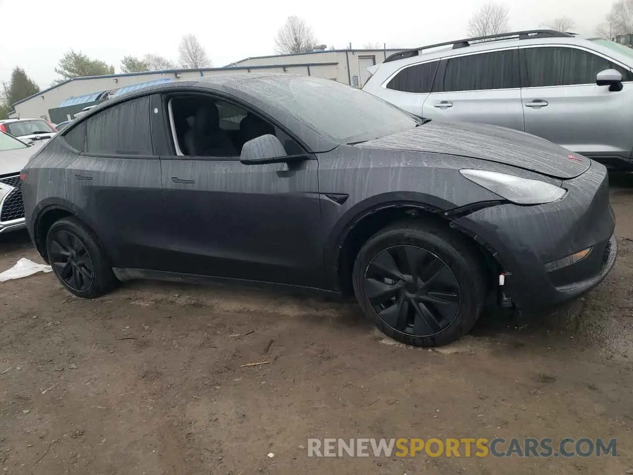 4 Фотография поврежденного автомобиля 7SAYGDED9SF269767 TESLA MODEL Y 2025
