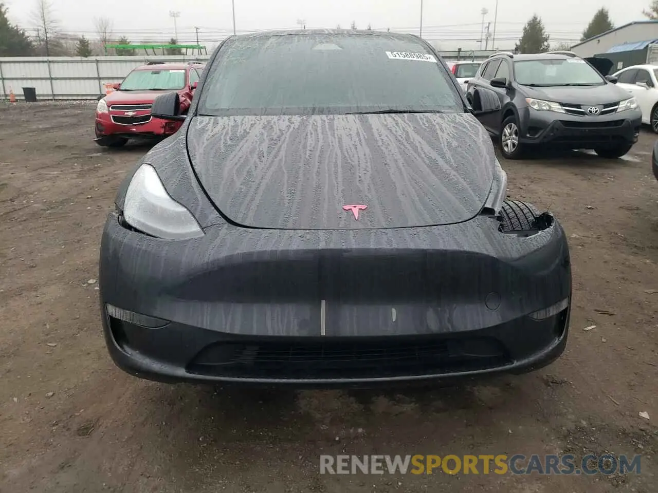 5 Фотография поврежденного автомобиля 7SAYGDED9SF269767 TESLA MODEL Y 2025