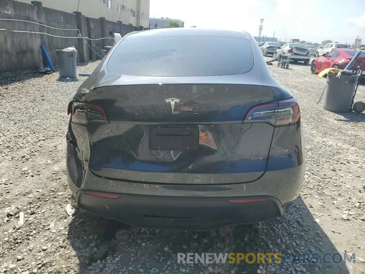 6 Фотография поврежденного автомобиля 7SAYGDEDXSA369549 TESLA MODEL Y 2025
