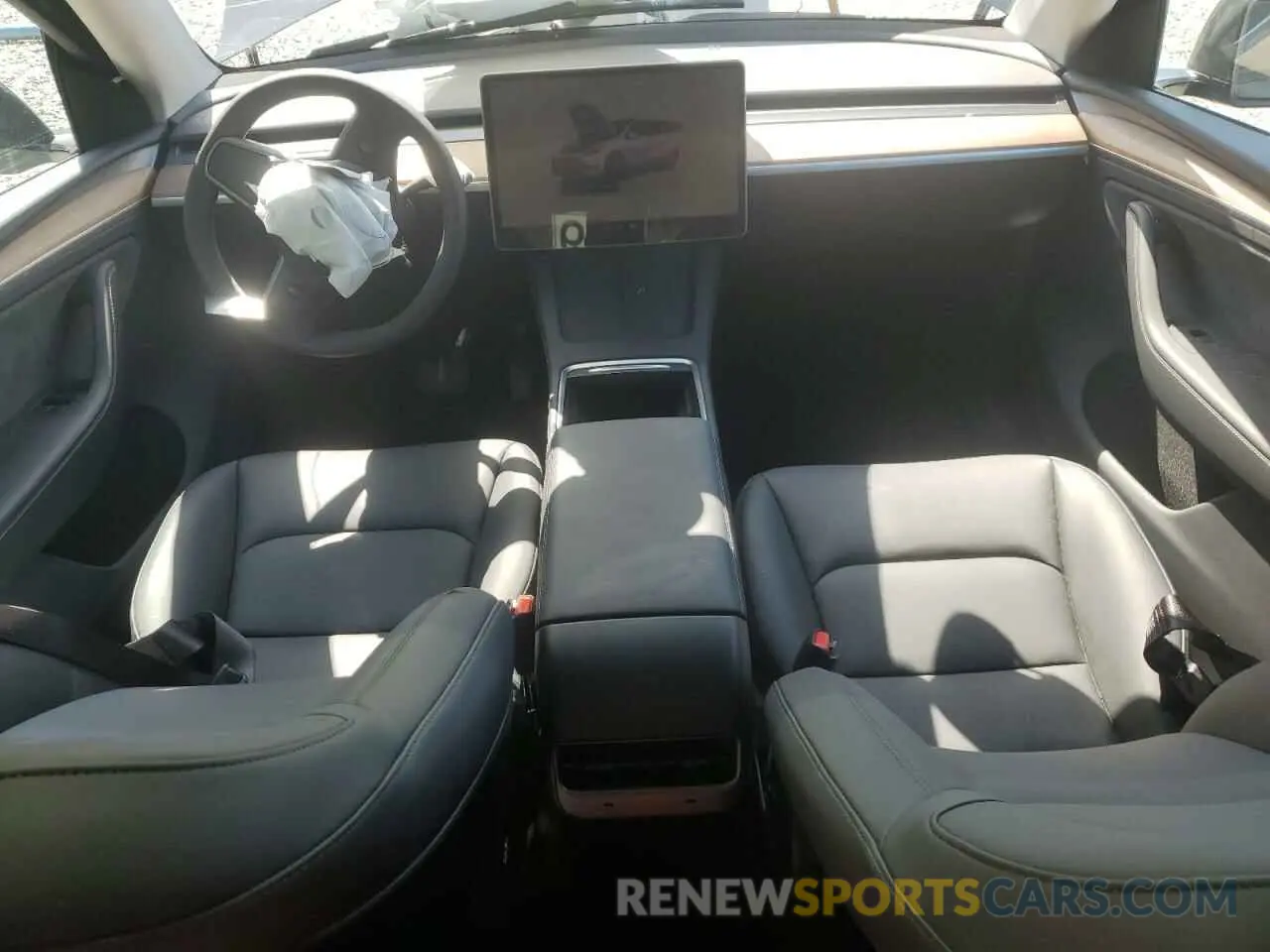 8 Фотография поврежденного автомобиля 7SAYGDEDXSA369549 TESLA MODEL Y 2025