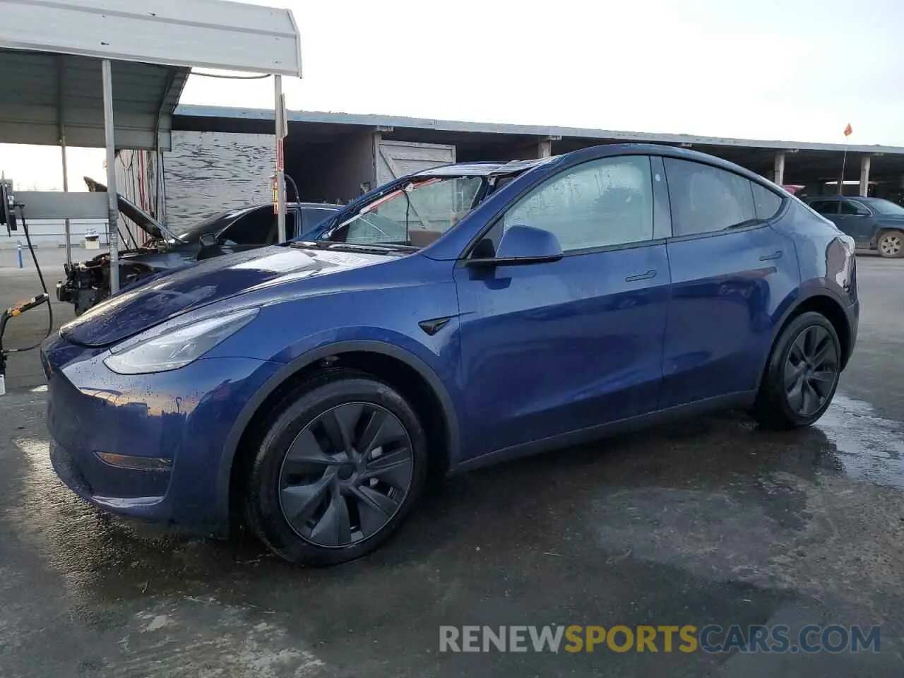 1 Photograph of a damaged car 7SAYGDEDXSF232808 TESLA MODEL Y 2025