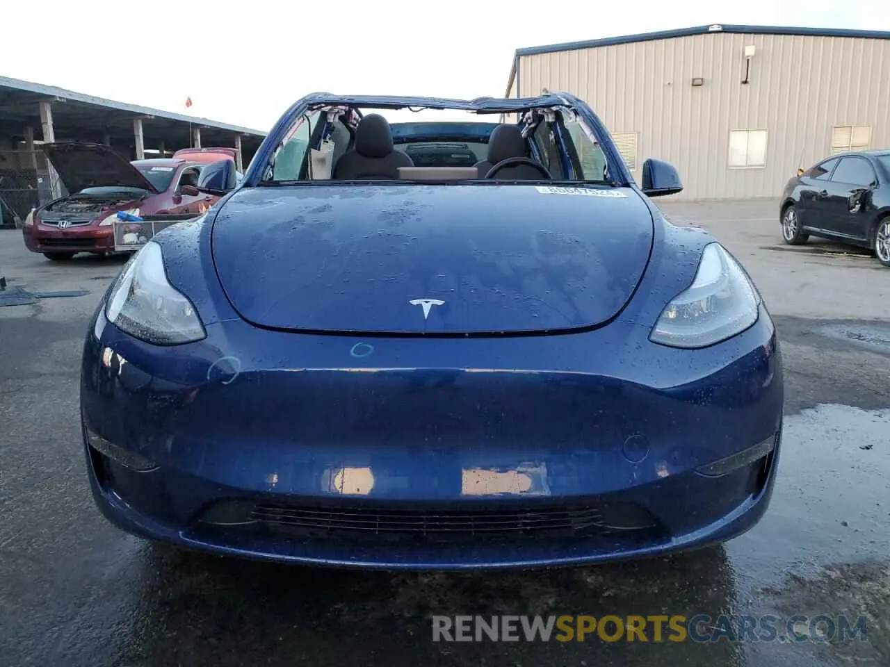 5 Photograph of a damaged car 7SAYGDEDXSF232808 TESLA MODEL Y 2025