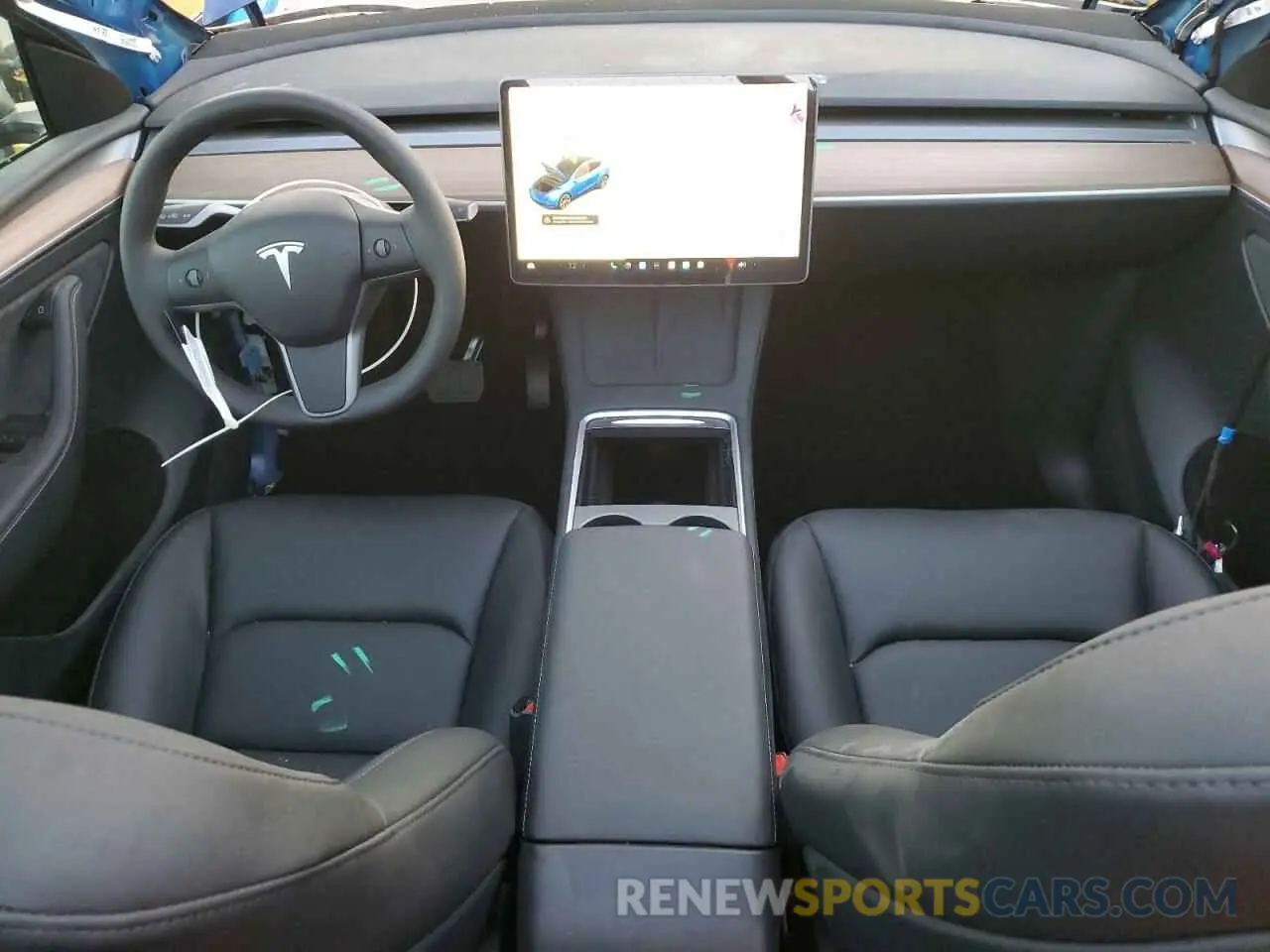 8 Photograph of a damaged car 7SAYGDEDXSF232808 TESLA MODEL Y 2025