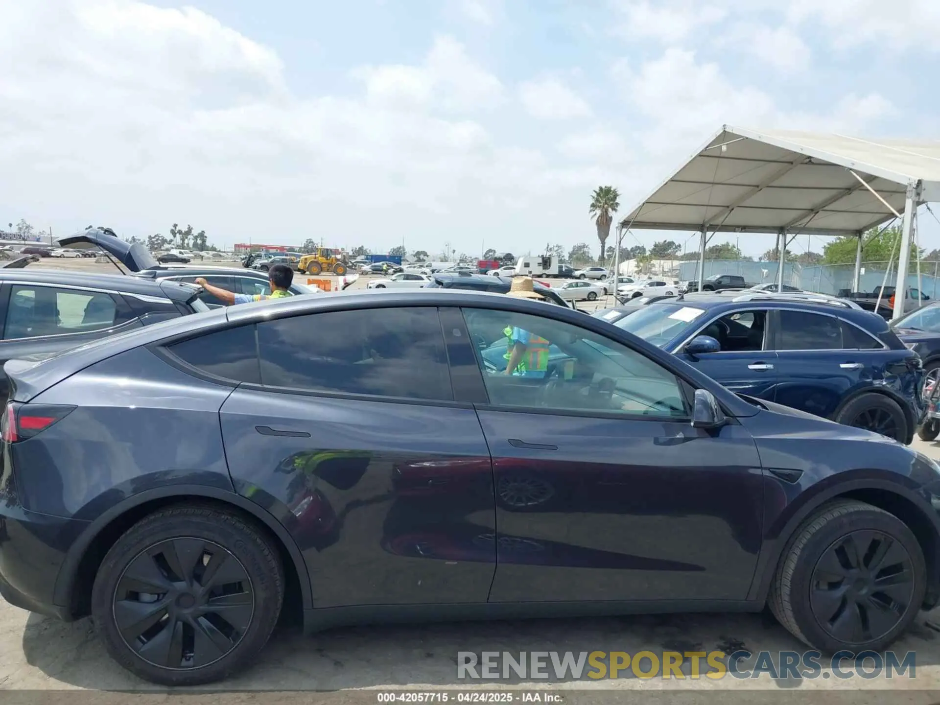 13 Фотография поврежденного автомобиля 7SAYGDEDXSF276422 TESLA MODEL Y 2025