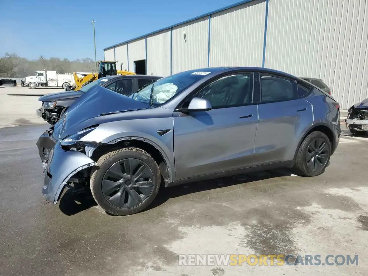 1 Фотография поврежденного автомобиля 7SAYGDEE0SA350114 TESLA MODEL Y 2025