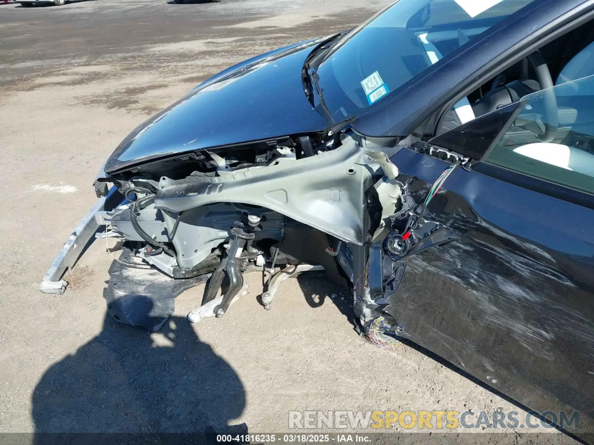 6 Photograph of a damaged car 7SAYGDEE1SA351255 TESLA MODEL Y 2025