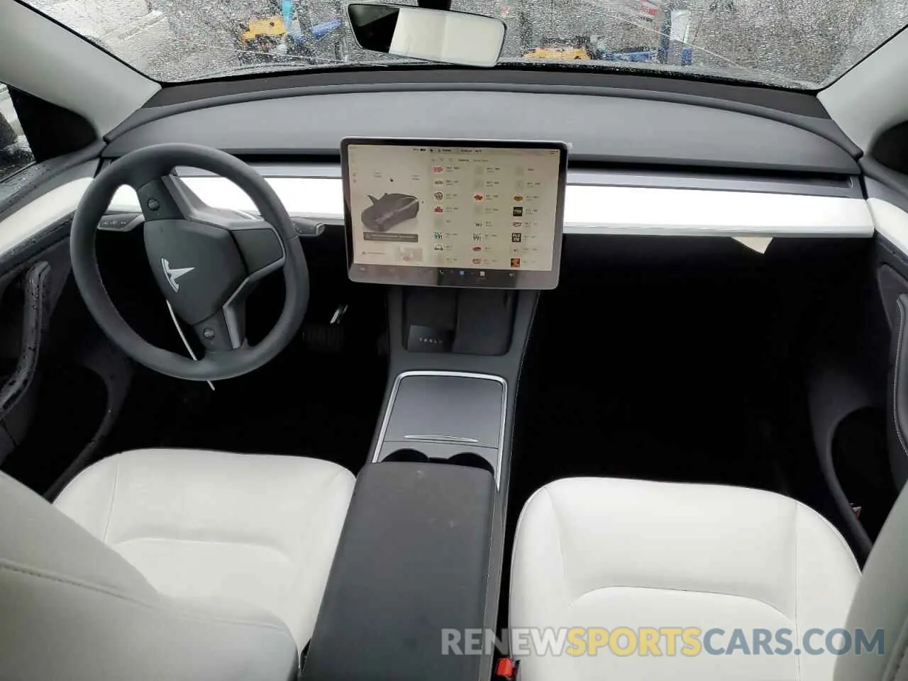 8 Photograph of a damaged car 7SAYGDEE1SA353779 TESLA MODEL Y 2025