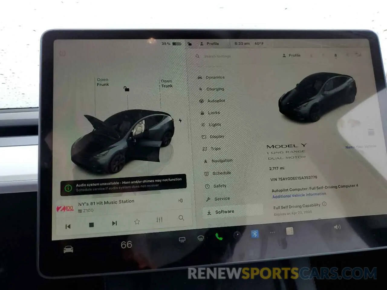 9 Photograph of a damaged car 7SAYGDEE1SA353779 TESLA MODEL Y 2025
