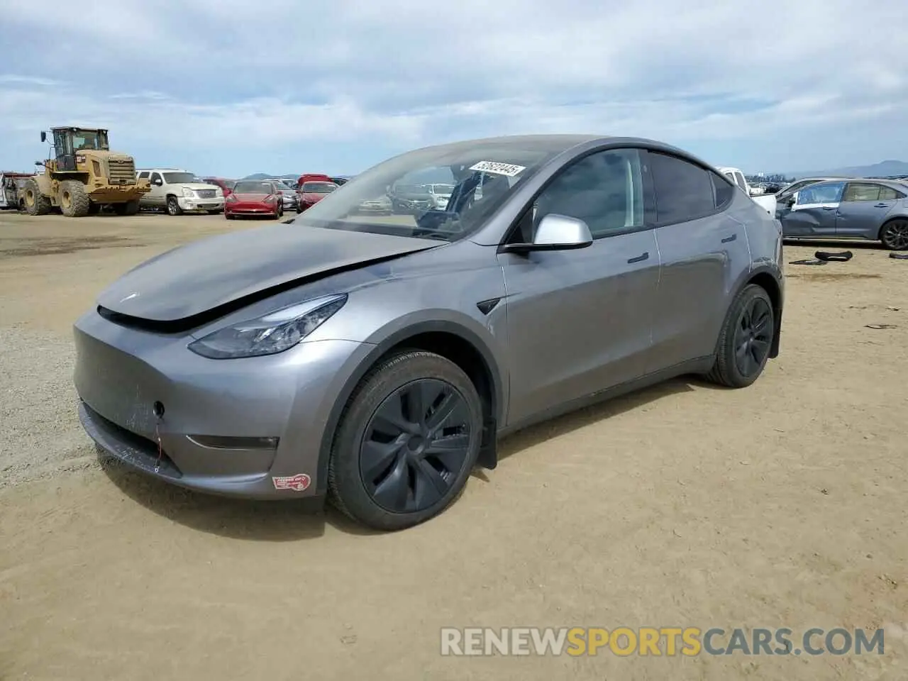 1 Photograph of a damaged car 7SAYGDEE1SF243530 TESLA MODEL Y 2025