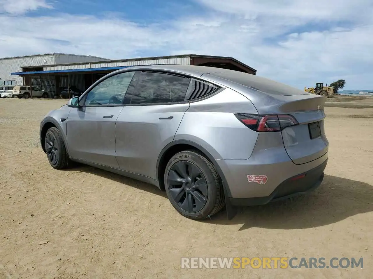 2 Photograph of a damaged car 7SAYGDEE1SF243530 TESLA MODEL Y 2025