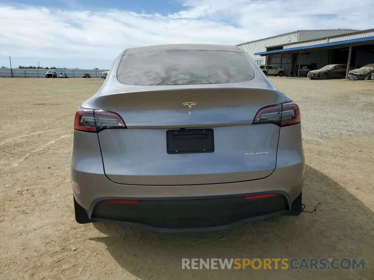 6 Photograph of a damaged car 7SAYGDEE1SF243530 TESLA MODEL Y 2025