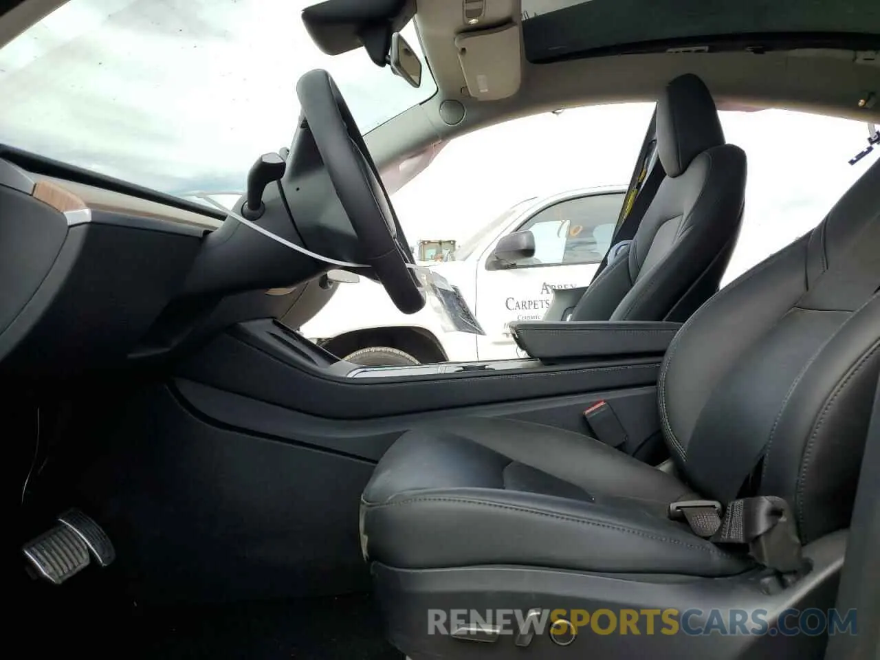 7 Photograph of a damaged car 7SAYGDEE1SF243530 TESLA MODEL Y 2025