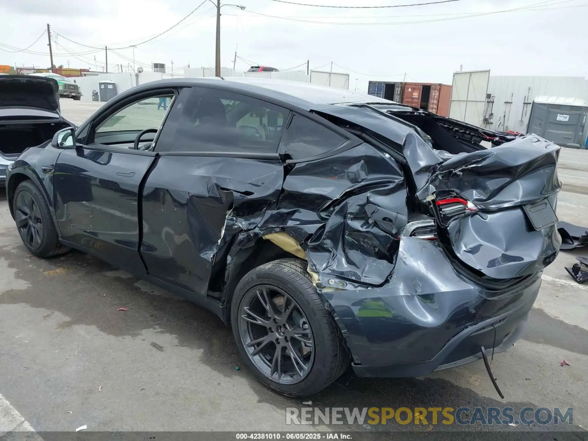6 Фотография поврежденного автомобиля 7SAYGDEE1SF285163 TESLA MODEL Y 2025