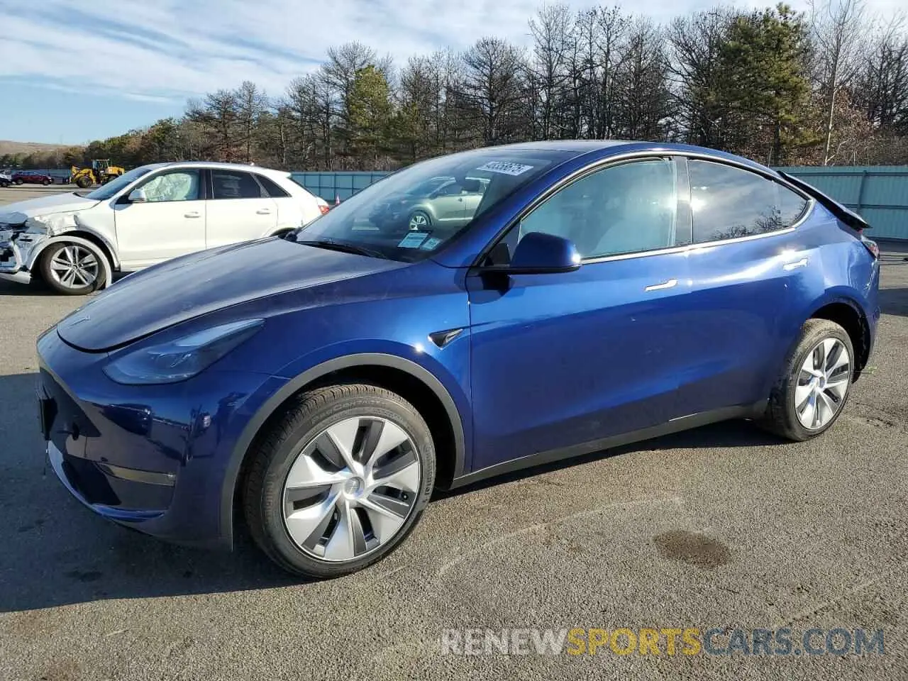 1 Photograph of a damaged car 7SAYGDEE2SF292851 TESLA MODEL Y 2025