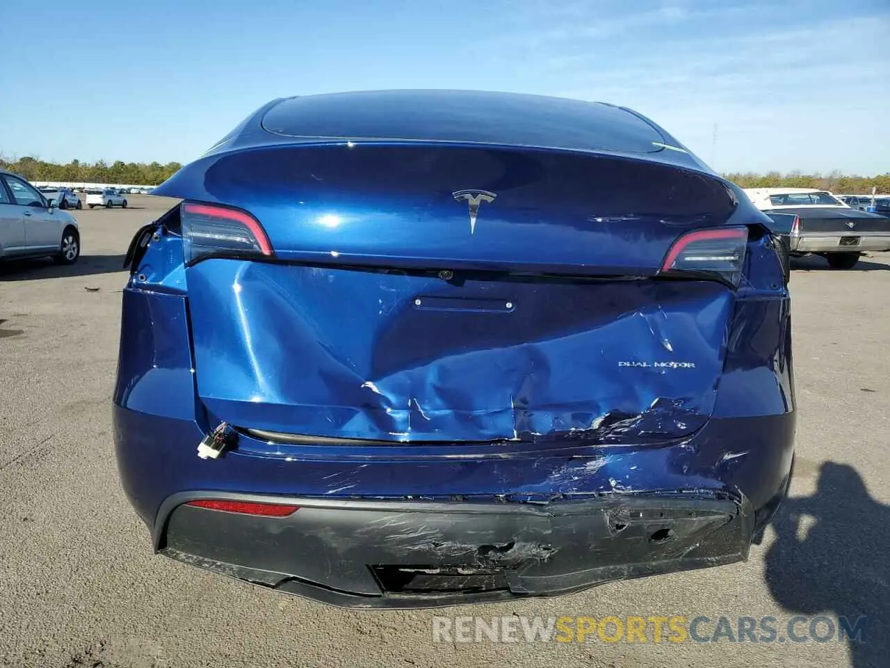 6 Photograph of a damaged car 7SAYGDEE2SF292851 TESLA MODEL Y 2025