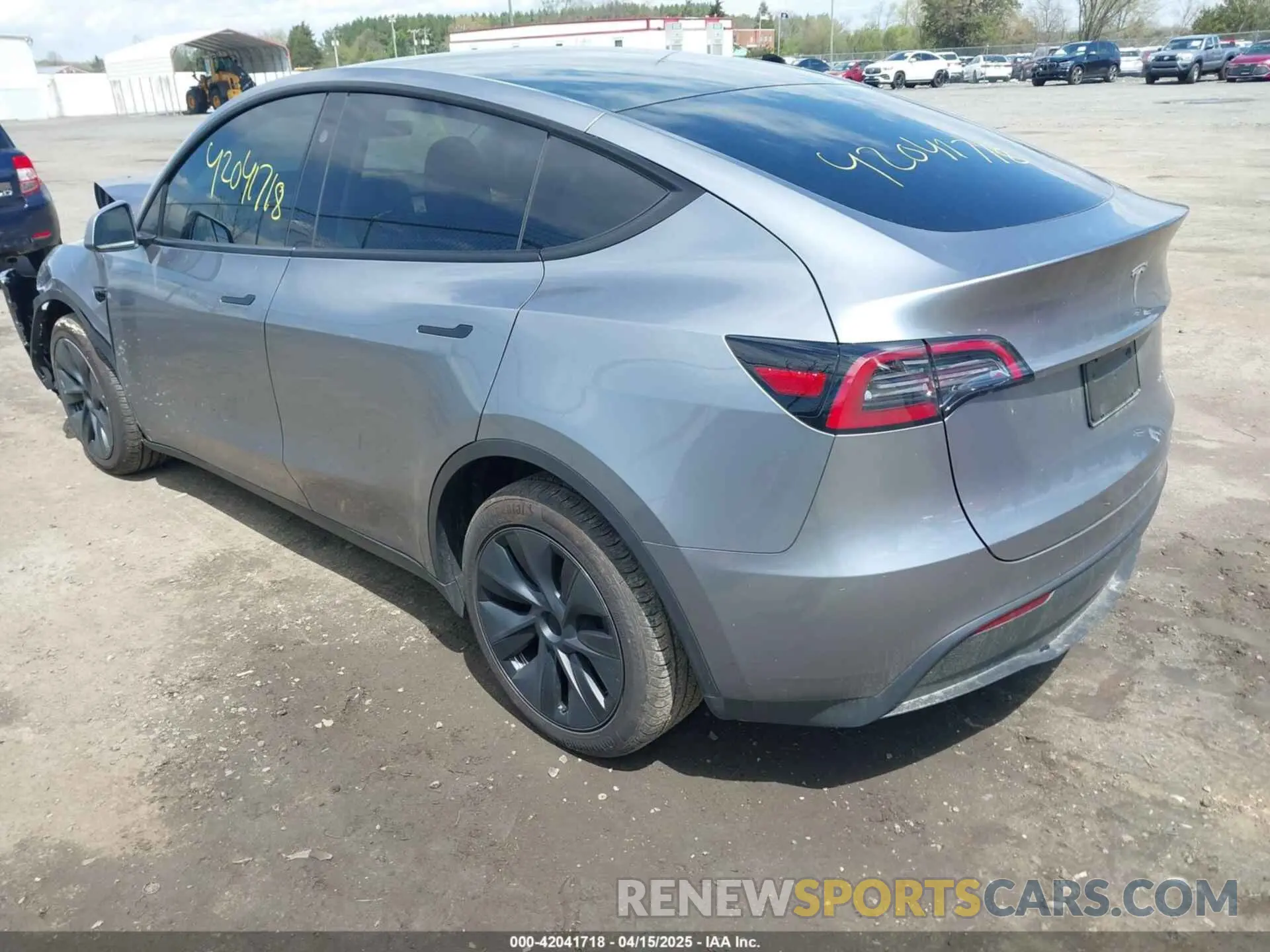 3 Фотография поврежденного автомобиля 7SAYGDEE4SA341299 TESLA MODEL Y 2025