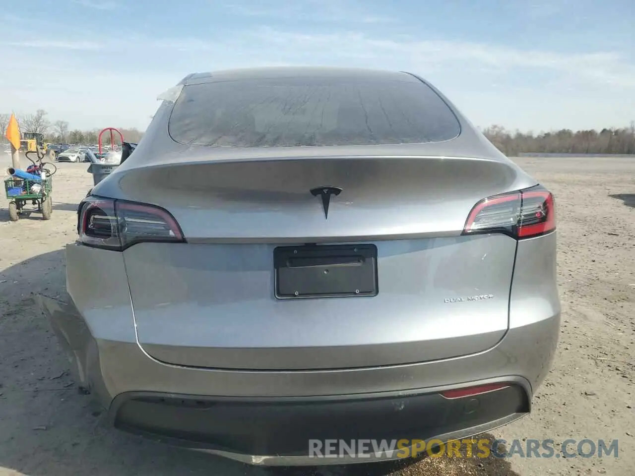 6 Фотография поврежденного автомобиля 7SAYGDEE4SA351797 TESLA MODEL Y 2025