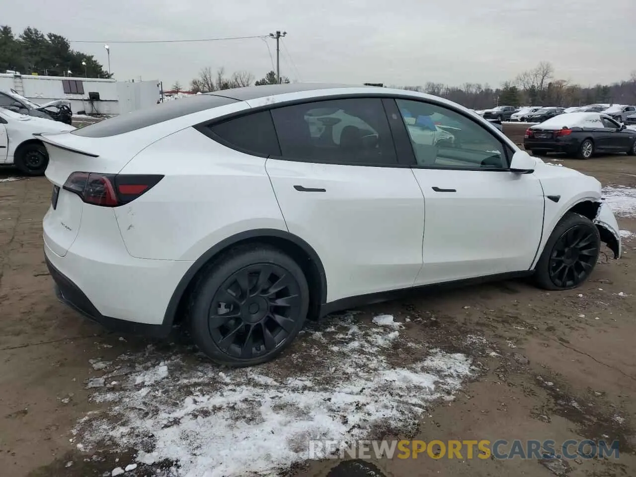 3 Photograph of a damaged car 7SAYGDEE4SA357731 TESLA MODEL Y 2025