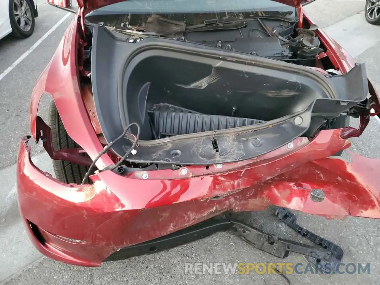 11 Photograph of a damaged car 7SAYGDEE4SF218265 TESLA MODEL Y 2025