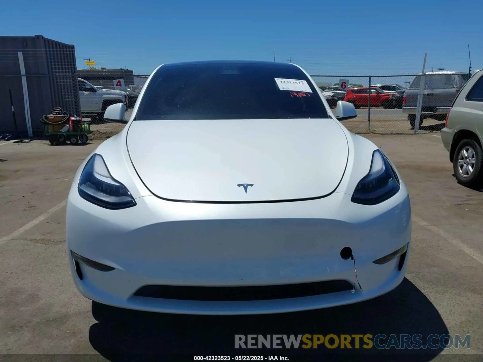 12 Фотография поврежденного автомобиля 7SAYGDEE4SF302702 TESLA MODEL Y 2025
