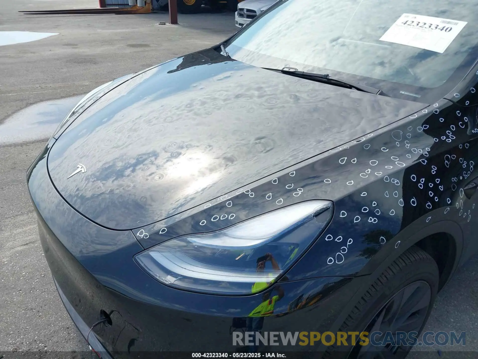 6 Photograph of a damaged car 7SAYGDEE5SA339710 TESLA MODEL Y 2025
