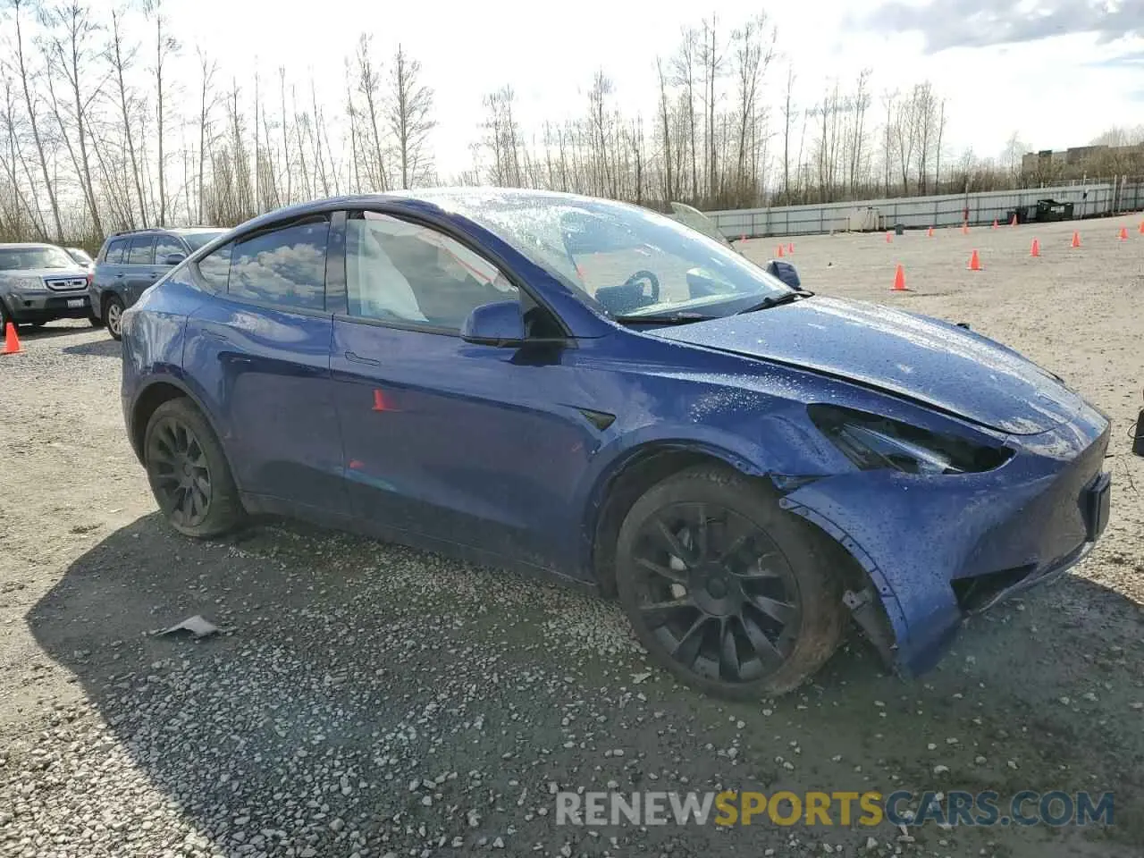 4 Фотография поврежденного автомобиля 7SAYGDEE5SF249489 TESLA MODEL Y 2025