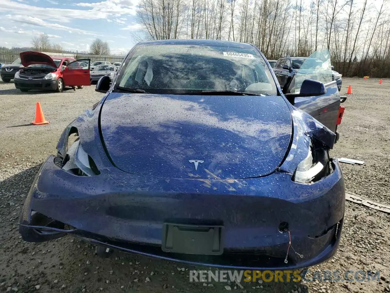 5 Фотография поврежденного автомобиля 7SAYGDEE5SF249489 TESLA MODEL Y 2025