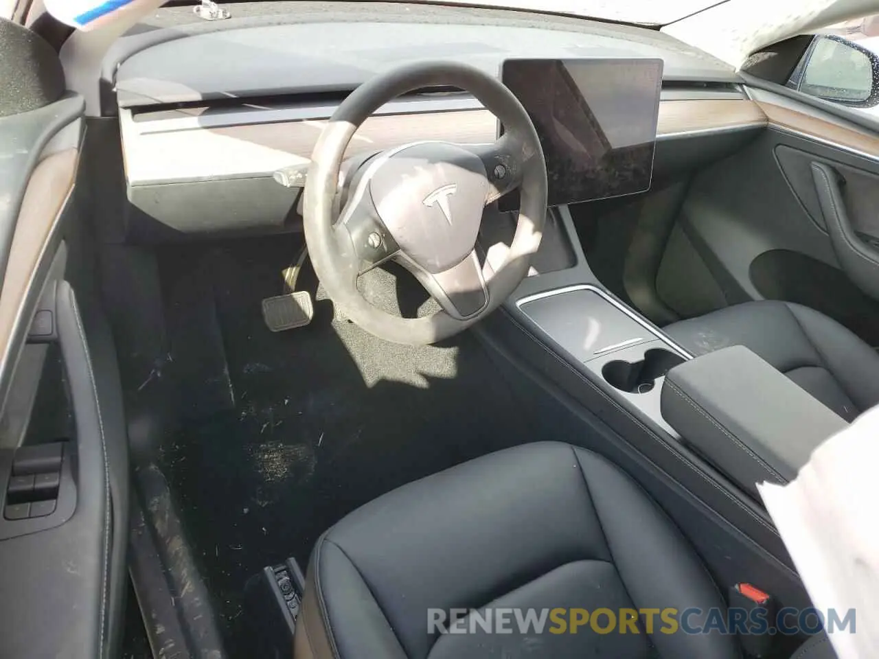 8 Фотография поврежденного автомобиля 7SAYGDEE5SF249489 TESLA MODEL Y 2025